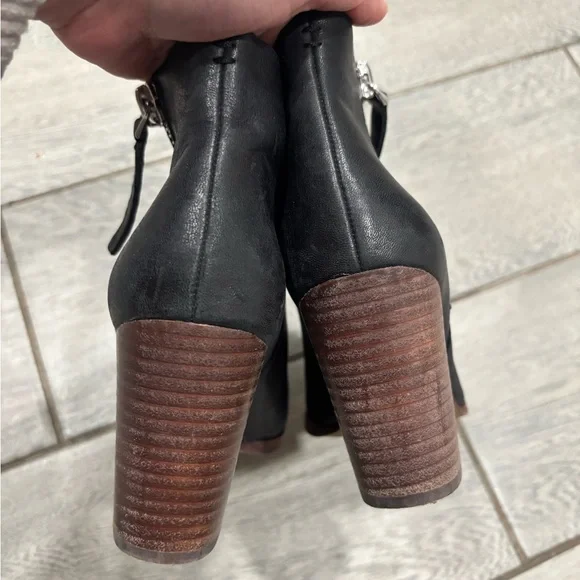 Gianni Binni Chellie Black Ankle Boots Size 7.5 - Picture 7 of 7